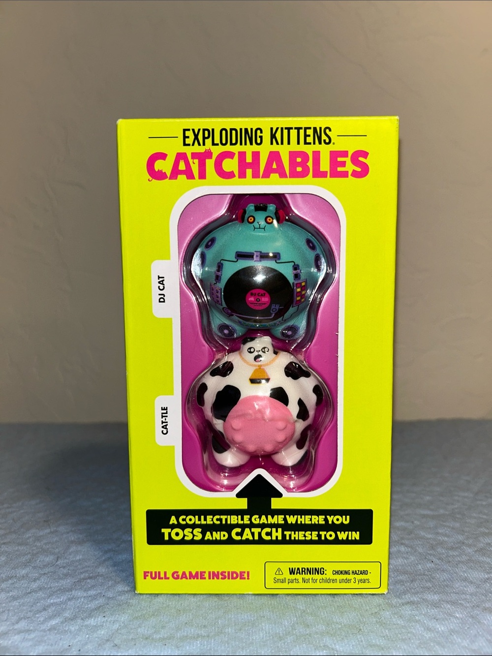 Exploding Kittens Catchables Cat-TLE DJ Cat Game
